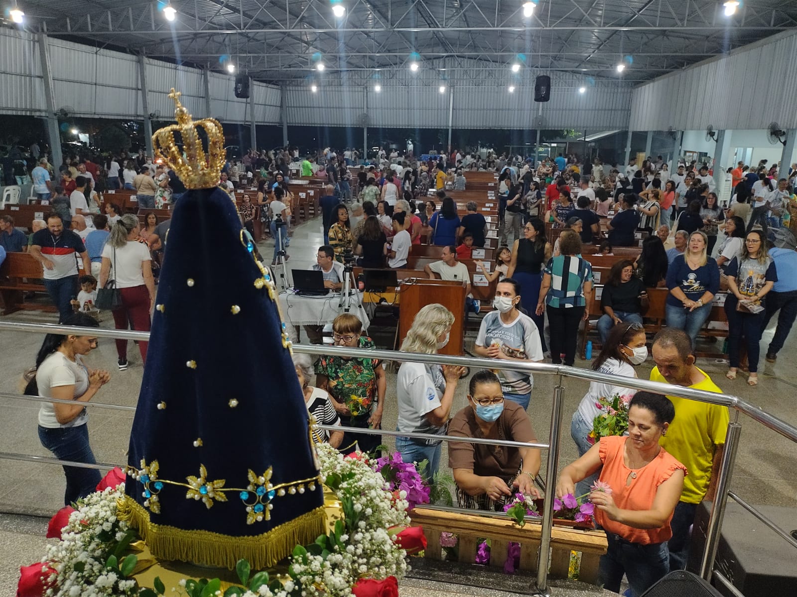 Primeiro Dia da Novena da Festa de Nossa Senhora Aparecida da Nossa ...